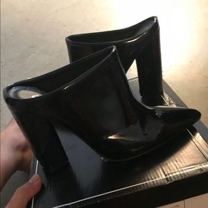 Qupid high heel loafers